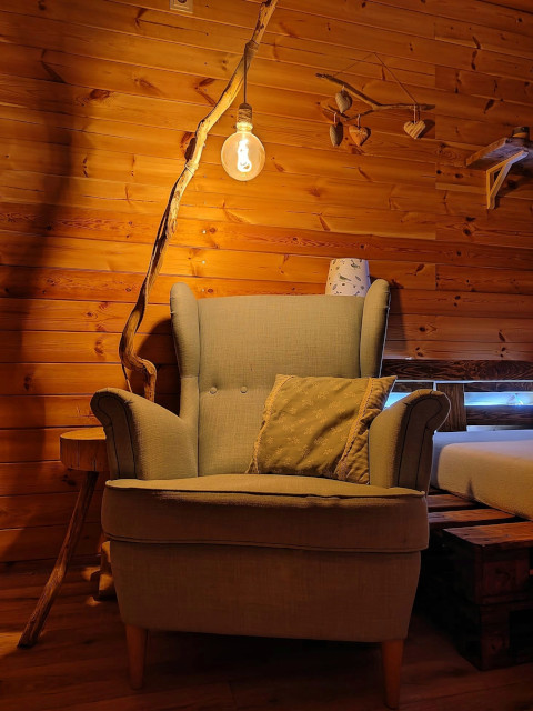 Křeslo s výhledem na západ